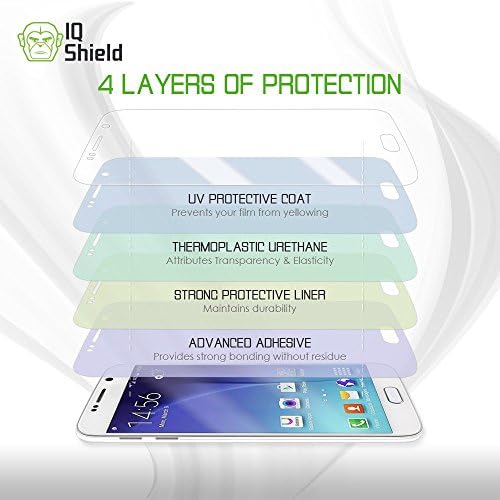 IQ Shield LiquidSkin - BlackBerry Z10 Protector pantalla de + Full Body (delantera y trasera) - Alta Definición (HD) Ultra Clear teléfono inteligente de Cine - Протектор de pantalla de protección Premium - Extremadamente