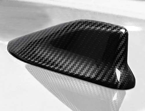 Eppar Нова Капак антена от въглеродни влакна, която е съвместима с Toyota GT 86 GT86 2013-2019 (черен)