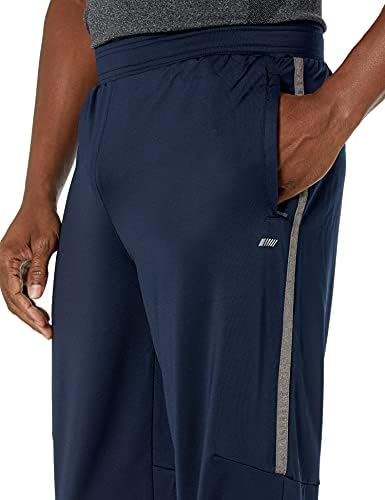 Мъжки панталони за джогинг от еластичен трикотаж Essentials Performance