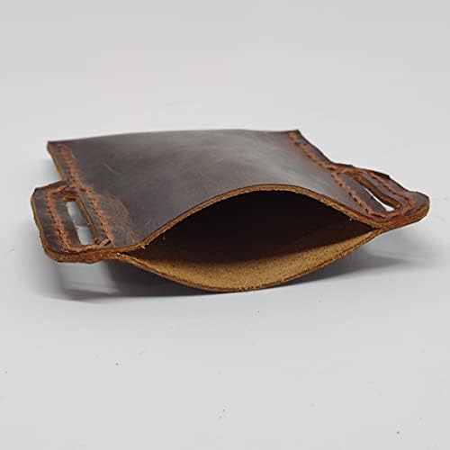 Чанта-кобур от естествена кожа за Samsung Galaxy Note20, Калъф за вашия телефон ръчна изработка от естествена кожа, Изработен по поръчка Кожен Калъф-чанта за носене със стран