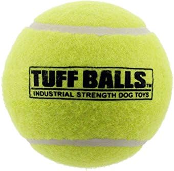 PetSport USA 4 Гигантски топки от туф за големи кучета [Безопасни за домашни любимци не са топки за тенис индустриална здравина, за упражнения, игри и дресура на кучета] (12