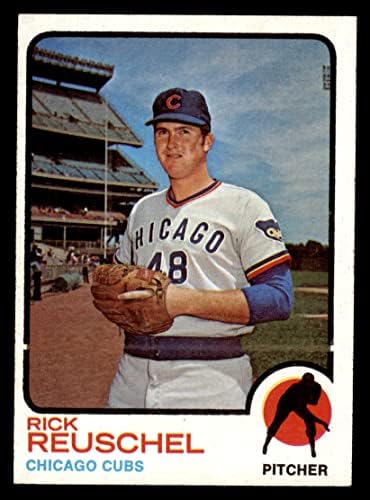 1973 Topps # 482 Рик Рейшел Чикаго Къбс (Бейзболна картичка) VG/EX Къбс
