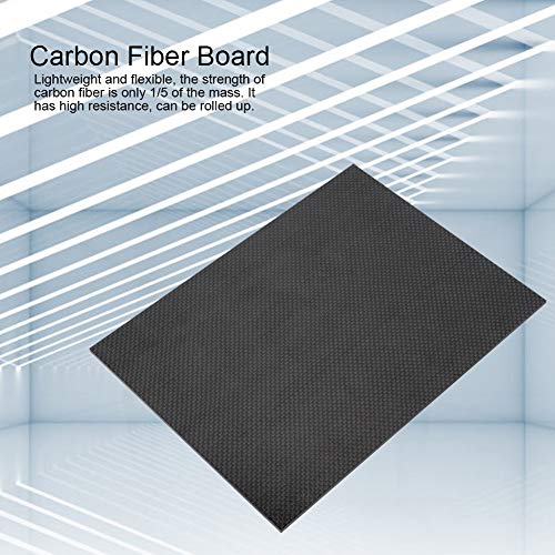 Плоскост от въглеродни влакна с висока твърдост PlateTwill плоскост от въглеродни влакна Листов материал с ярка гланцова повърхност Пълна с плоскост от въглеродни влакна (ярка 230x170x2,0 мм)