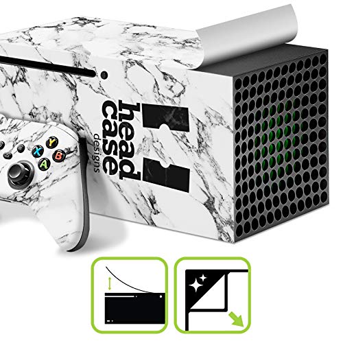 Дизайн на своята практика за главата Официално Лицензиран Micklyn Le Feuvre Морски свинчета и Маргаритки, Акварел на Mint Art Mix Матова повърхност Винил Стикер Калъф за игра кожа, съвместим с контролера на Xbox X series