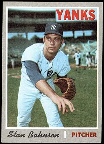 1970 Topps 568 Стан Бансен на Ню Йорк Янкис (бейзболна картичка) Ню Йорк Янкис