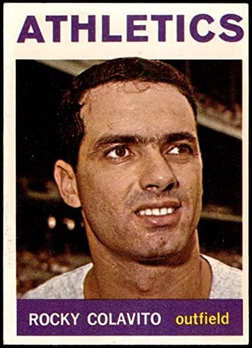 1964 Topps 320 Роки Колавито Канзас Сити Атлетикс (Бейзболна картичка) EX/MT Athletics