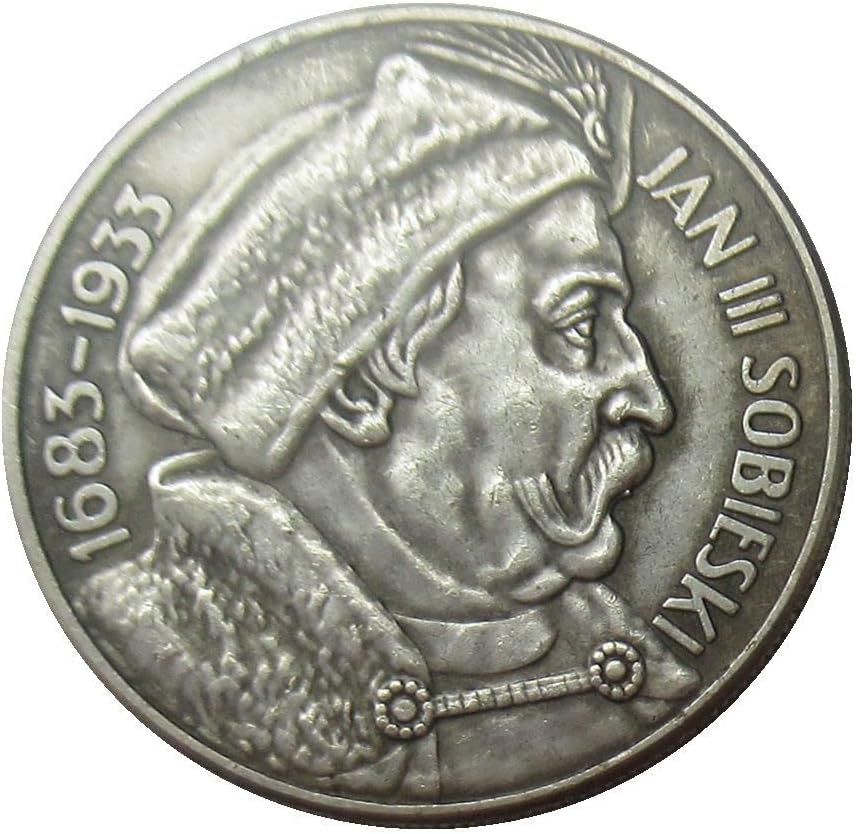 Сребърен долар Полски 10 Злоти (pln), 1933 г., Чуждестранна Копие на Възпоменателни монети