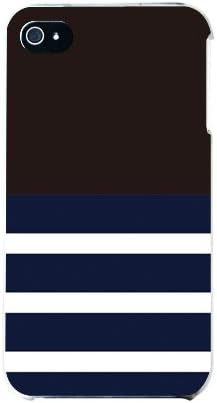 Втора кожа с еднакво кант Черен цвят (Прозрачни) Дизайн от ROTM/за iPhone 4S/au AAPI4S-PCCL-202-Y387