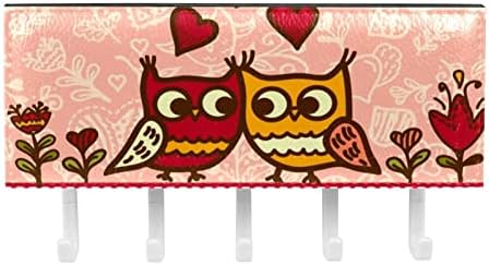 Стенен Куки GUEROTKR, Висящи на Куки, Лепкава, Куки за Окачване, С Деня на Свети Валентин, Фигура под формата на Птичи на Сърцето