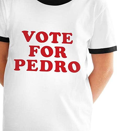 Manlee Vote for Pedro/ Детска тениска Унисекс с къс ръкав, За деца или за Малки момчета и Момичета