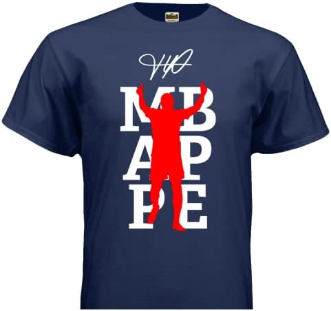 Кайлиан Мбаппе Франция Маркова Тениска ПСЖ Футбол, Futbol Soccer Shirt