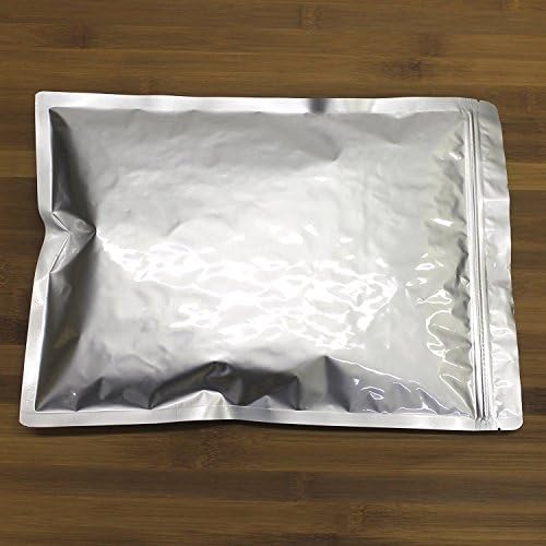 AwePackage Опаковка с цип от майларовой алуминиево фолио за дълготрайно съхранение на храна и колекционерска стойност - вакуумно опаковане (10, полгаллона (8x12 см))