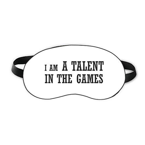 I Am A Talent Games Sleep Eye Shield Мека Нощна Превръзка На очите Със Сенчести покритие