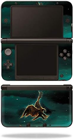 Корица MightySkins е Съвместима с оригинала на Nintendo 3DS XL (2012-2014) - Eagle Galaxy | Защитно, здрава и уникална vinyl филм | Лесно се нанася, се отстранява и обръща стил | Произведено в СА