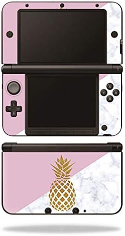 Кожата MightySkins е Съвместим с оригинала на Nintendo 3DS XL (2012-2014) - Pretty Pineapple | Защитен, здрав и уникален винил калъф | Лесно се нанася и е оттеглено | Произведено в САЩ