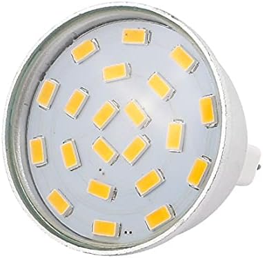 Нов Lon0167 220-240 v 5 W MR16 5730 SMD 21 Led Led лампа Прожекторная лампа Енергия Топло Бяло (220-240 v 5 W MR16 5730 SMD 21 LED-Лампен-Lampen-Energi_e-warmes Weiß