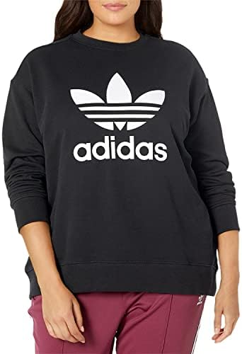 дамски hoody adidas Originals с Трилистником Crew Sweatshirt