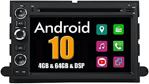 RoverOne Android 8,0 В Таблото на Кола DVD GPS Навигационна Система за Ford Explorer Fusion F150 Focus Edge Expedition Mustang Escape със Стерео Радио Bluetooth GPS, SD, USB Огледалната Връзка Сензорен Екран