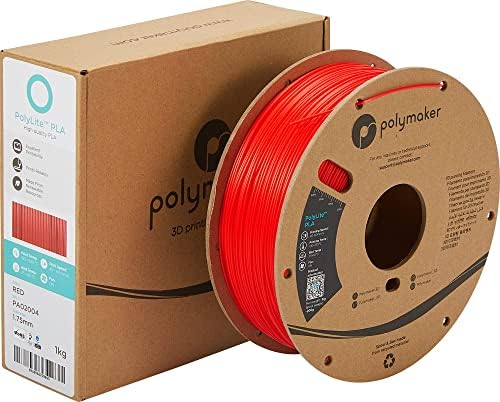 Комплект PLA направления Polymaker, Конци за 3D-принтер PLA 1,75 мм - Комплект PLA направления PolyLite 1,75 PLA от 4, 3 цвята, Зелен/Червен/бял
