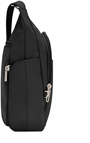 Анти-кражба bag-чанта Travelon През Рамо, Черна, Един размер