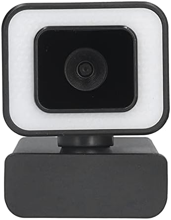 753 Уеб-камера 1080P с микрофон, уеб камера, USB, 1080p с честота на въртене 30 кадъра в секунда се на 360 °, уеб камера USB Plug and Play, за онлайн-обучение, Настолен компютър за PC