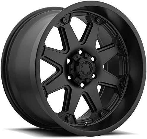 Колелото на Ultra Wheel 198B Болт Сатинированное черна боя (17 x 8 инча / 6 x 135 мм, изместване на 25 мм)