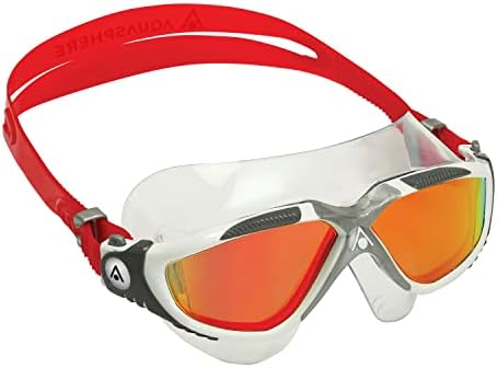 Очила за плуване Aquasphere Изглед За възрастни Унисекс с широк Преглед, Без изкривяване, леща срещу замъгляване и надраскване