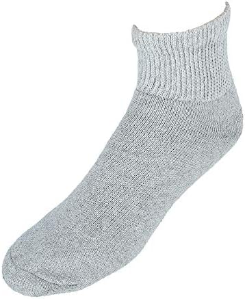 Мъжки диабет чорапи свободно намаляване на ТМО® за глезените (опаковка от 3 чифта)