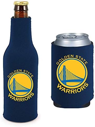 Комплект за охлаждане на напитки с цветен логото на баскетболния отбор от НБА, Изолатор за консервни кутии и бутилки (Атланта Хоукс)
