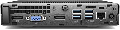 Настолен мини КОМПЮТЪР HP EliteDesk 800 G2, процесор Intel Core i5 6500T 2,5 Ghz, 16 GB оперативна памет DDR4, твърд диск SSD с капацитет 256 GB, USB Type C, Windows 10 Pro (обновена)