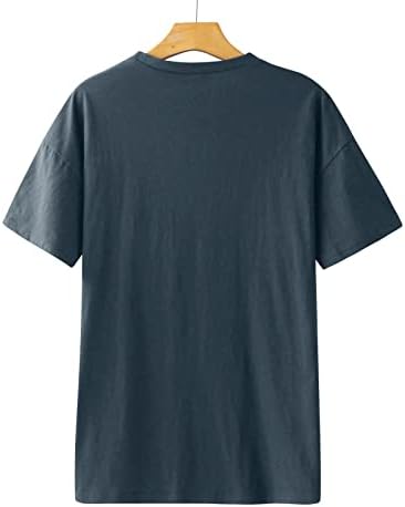 Тениска Оверсайз С писмото Принтом, Дамски Летни Блузи С кръгло деколте, Риза с къс ръкав, Свободни Тениски с открити рамене, Блузи