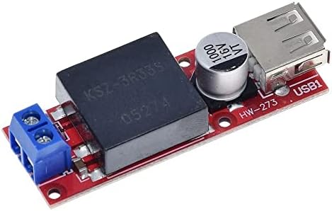 Mengmen 5V USB Изход Преобразувател на постоянен ток 7V-24V в 5V 3A стъпка надолу стъпка надолу модул KIS3R33S KIS-3R33S