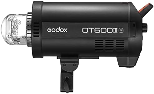 Godox QT600IIIM По-бързо студийная светкавица, стробоскоп с високоскоростна синхронизация 600 W 1/8000 С вградена безжична система 2,4 G, бързо рециклиране на 0,01 ~ 0,9, определяне на Bowens за студийната портрети