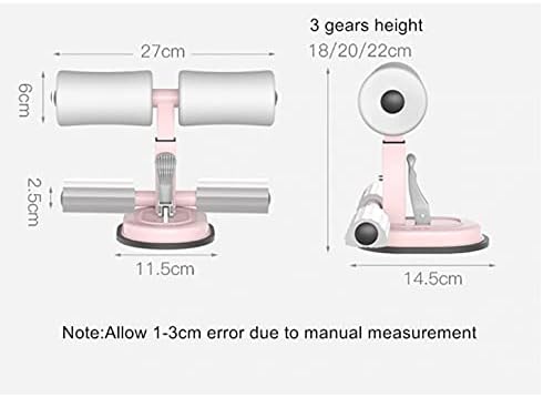 YCFBH Фитнес Sit up Bar Помощник Треньор За Фитнес Зала Тръба Съпротива Тренажерное Обзавеждане Домашен Тренажор За Корема Регулируема