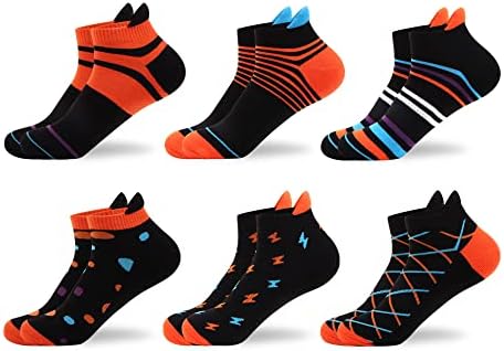 Спортни чорапи за бягане с ниско деколте и глезените WeciBor Men ' s Performance С мека подплата за бягане