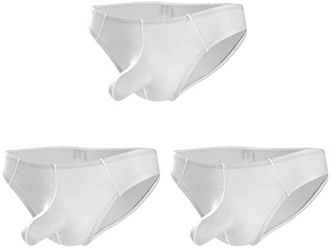 Andongnywell 3 Опаковки Мъжките Сексуални Носа Чорапогащи под формата На Слон, Гащи-Прашки, Многослойни Панталони, Гащи-Топене