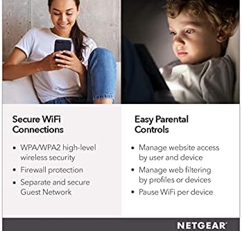 Рутер NETGEAR Робот AC2400: Wi-Fi с бързото формиране на лъча за игри, гледане на във формат 4K UHD. 2400 Mbps, 2500 Кв.. Фута, QoS, двуядрен, 2.4ghz + 5ghz, 5 x gigabit ethernet порт + USB 3.0, интелигентен WiFi-рутер