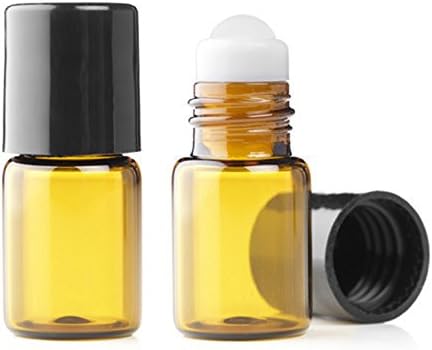 Grand Parfums 2 мл, 5/8 драхмата, Кехлибар, Стъклени Мини-Флакони, на роли с топки от най-високо качество стъкло в рекламите - многократна употреба Ароматерапевтическое Етерично масло, на роли (72)