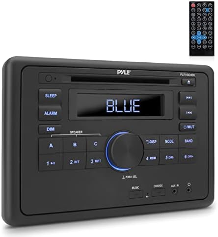 Цифрова мобилна ресиверная система Pyle с Bluetooth, универсален Стандарт главното устройство Един DIN-формат капацитет на не повече от 200 W, LCD дисплей, слот за мултимедийни дискове / AUX/RCA/HDMI и устройство за