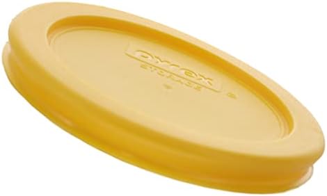Огнеупорно 7202-БР Пластмасов Замяна на кутията за съхранение на продукти за 1 чаша Meyer Лимон-жълт цвят, направено в САЩ - 4 опаковки