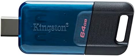 Флаш памет Kingston DataTraveler 80 M 64GB USB-C | USB 3.2 Gen 1 | Скорост до 200 MB/с | DT80M/64 GB