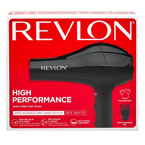 Revlon Salon 1875 W 20-кратно Турбо-Сешоар с подобрено сцепление