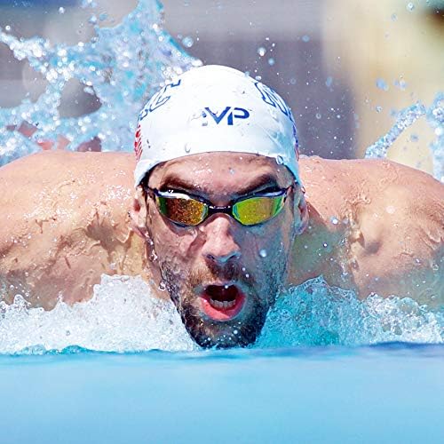 Очила за плуване Aqua Sphere MP Michael Phelps XCEED със Сини Титан лещи / Бял/Син, Един размер