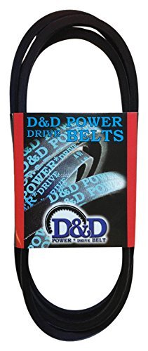 D&D PowerDrive A88 AYP Занаятчийска 105372 120302X 125907X 193214 3717R Заменяеми колана, 1/2 x 90, A-образно сечение, Гума