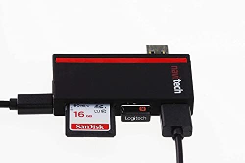Navitech 2 в 1 Лаптоп / Таблет USB 3.0 /2.0 на Адаптер-hub /Вход Micro USB устройство за четене на карти SD/Micro SD карта, Съвместима с Lenovo IdeaPad, 3i (14 Intel)