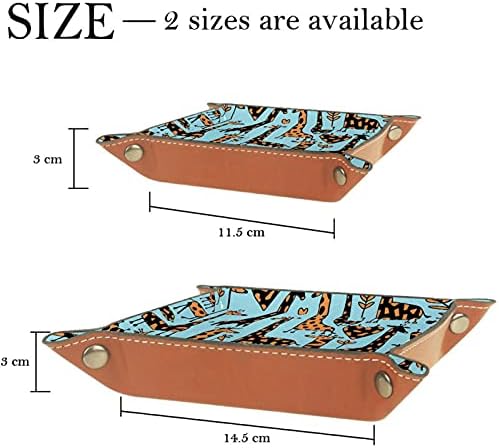 Тава За Тоалетка За Маса, Поднос За Съхранение Тоалетна Бачка, Тава За Баня От Смола, Син Жираф