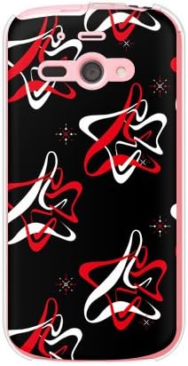 Полагане на Second Skin MHAK Black x Red (прозрачен) / за телефон AQUOS ss 205SH/SoftBank SSH205-PCCL-298-Y369