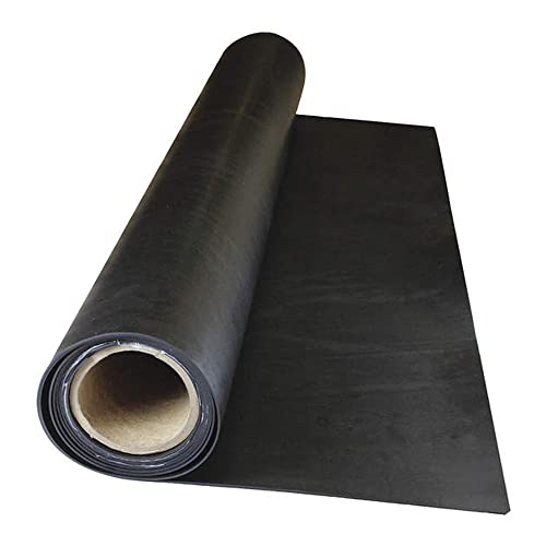 Гумен лист, Буна-N, Ширина каучук 2 инча, дължина на каучук от 2 метра, дебелината на каучук 3/4 инча, 40A, залепваща основа