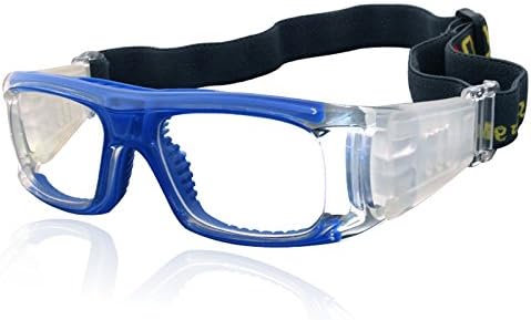 VOLOCOVER Дизайн с голямо зрително поле Защитни Спортни очила Очила за Баскетбол Футбол Волейбол тенис и Скуош Хокей на лед