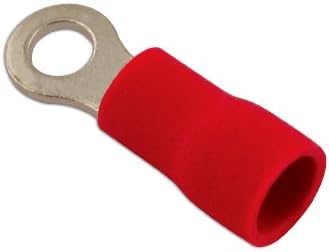 Съединителната околовръстен клемма 30146 6,4 мм - Червена (в пакет 100 броя)